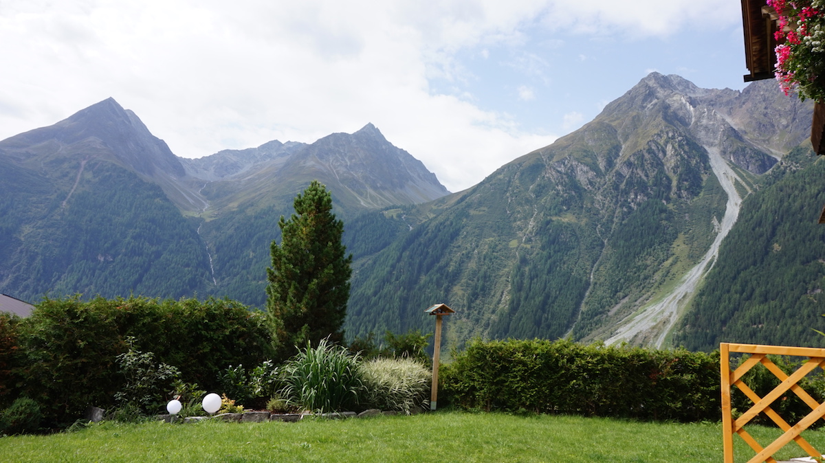 Blick vom Garten